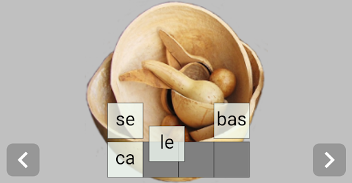 Learn reading (in french) Screen 3