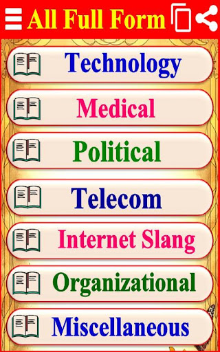 फुल फॉर्म – All Full Forms Screen 3
