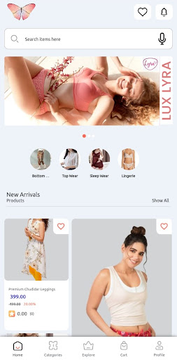 Android application Butterfly Shopping & Cashback screenshort