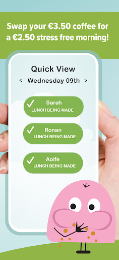 Android application The Lunch Bag screenshort