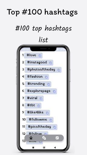 Screenshot of Hashtag Generator:most popular