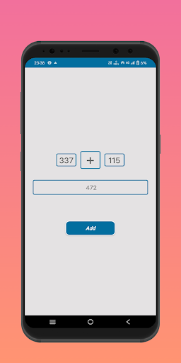 Add Calculator Screen 2
