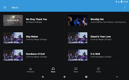 Screenshot of Tehachapi Vineyard Church