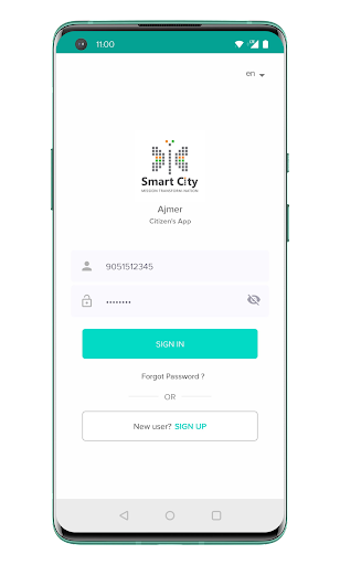Ajmer Citizen App Screen 2