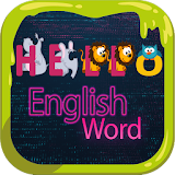 Hello English word icon