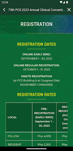 PCS Events Screen 2
