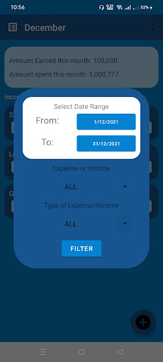 Mini Manager Screen 3