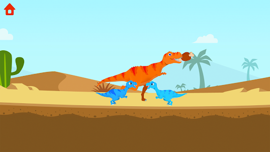 恐竜アイランド：子供向けのT-REXゲーム