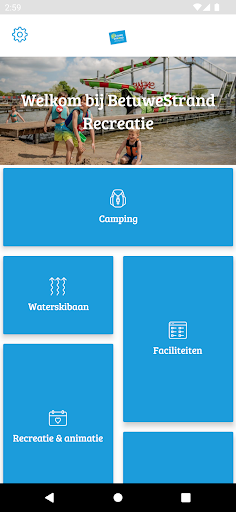 Android application BetuweStrand Recreatie screenshort
