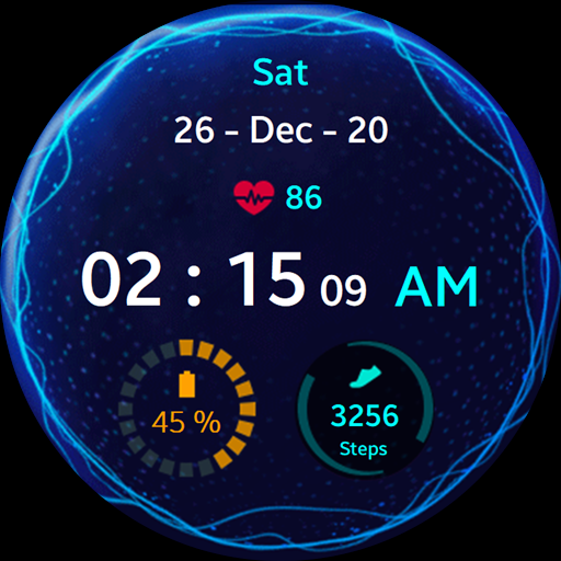 Music Pulse Watch Face screenshot 26