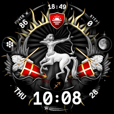 Zodiac Watch Face 004 screenshot 6