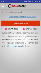 SpeedChecker - Geschwindigkeit Screenshot