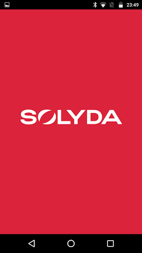 Android application Solyda App screenshort