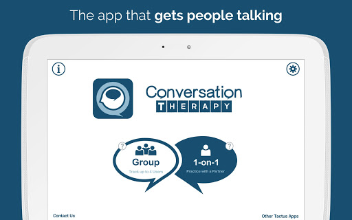 Screenshot of Conversation Therapy