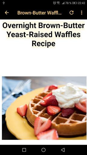 Homemade Waffle Recipes