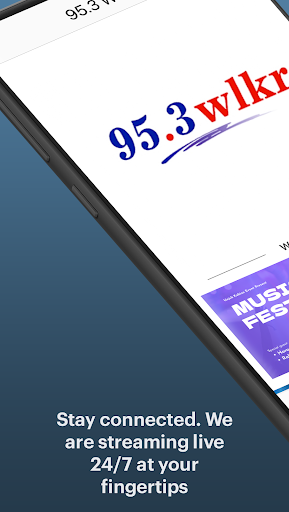 Android application 95.3 WLKR screenshort