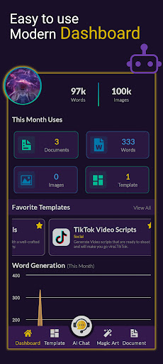 Android application My Virtual Media: GPT-4o screenshort