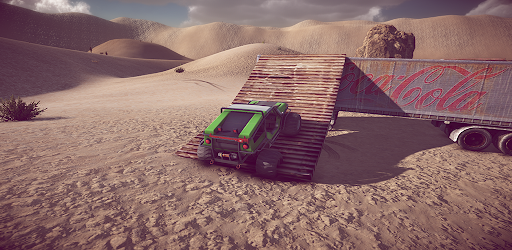 6x6 Off Road Mud Trucks Driving Desert Cars Racing cover