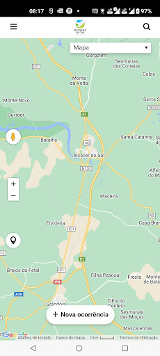 Android application Município Alcácer do Sal screenshort
