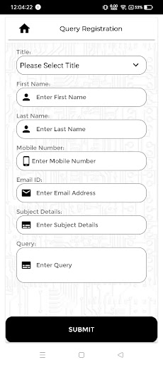 Daenyx Complaint Registration Screen 3