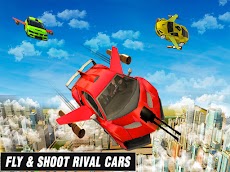 Futuristic Flying Car Shooting: Real Auto Combatのおすすめ画像1