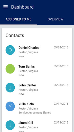 BMS CRM Screen 2