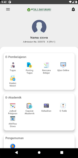 SIMS MTSN 3 BANYUWANGI Screen 2