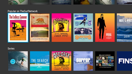 Screenshot of TheSurfNetwork - Surf Movies