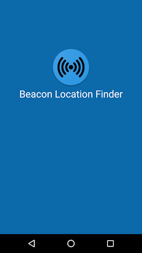 Android application Beacon Device Location Finder screenshort