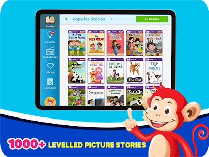 Monkey Stories: books, reading games for kids 3.4.2 screenshots 18