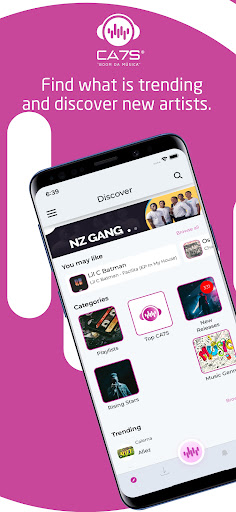 Android application CA7S : Download , music, song, screenshort