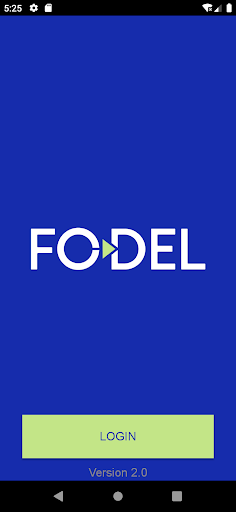 Android application FODEL Pick-up Point App screenshort