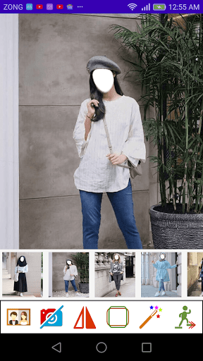 Android application Girls Selfie Styles screenshort
