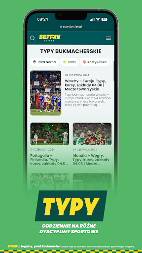 BETFAN Sport piłka nożna newsy Screen 3