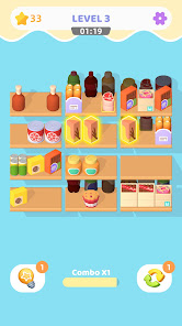 Screenshot 11 Food Sort: Acomodar Cosas android
