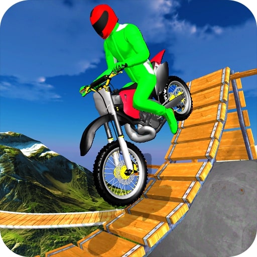 Stunt Bike Race GT Racing Game logo
