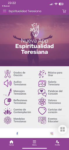 Android application Espiritualidad Teresiana screenshort