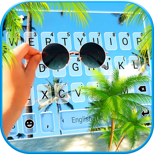 Sunglass Holiday Keyboard Back logo