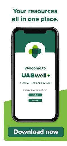 Android application UABwell screenshort