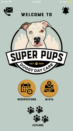 Android application Super Pups Daycare screenshort