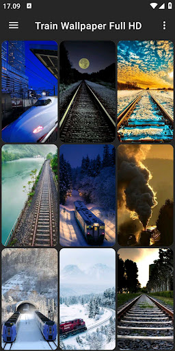 Android application Train Wallpaper Full HD screenshort