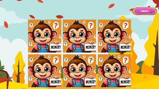 Android application Monkey Memory screenshort