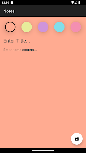 Notes Screen 3