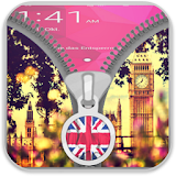 london zipper lock screen icon