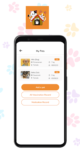 MyHappyPet Screen 3