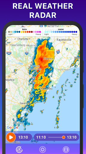 RAIN RADAR - weather radar Screen 2