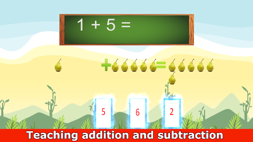 Android application Learn numbers, math for kids screenshort
