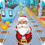 Cover Image of Download Subway Santa Run 12 APK
