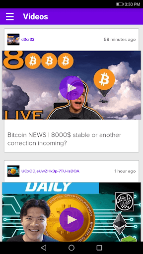 Crypto News Screen 3