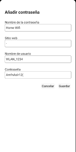 Passager Gestor de contraseñas Screen 2
